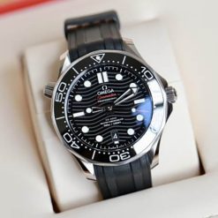 Omega Seamaster Professional Diver 21032422001001 Men’s Watch Black Dial 42mm Stainless Steel Watch ( Replica )