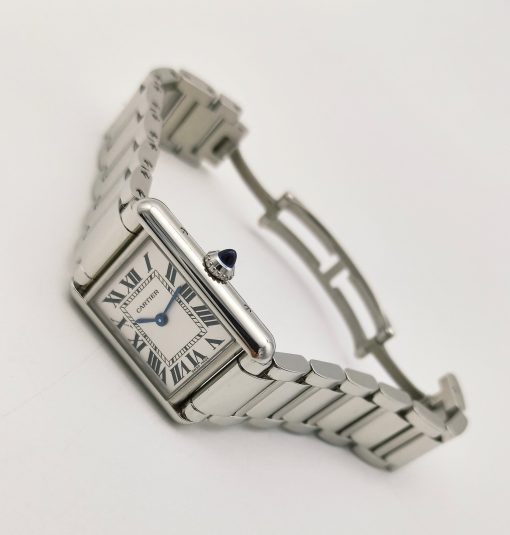 Cartier Tank Must Small WSTA0051 22 mm x 29.5 mm Stainless Steel Women’s Watch