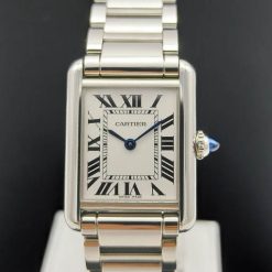 Cartier Tank Must Small WSTA0051 22 mm x 29.5 mm Stainless Steel Women’s Watch ( Replica )