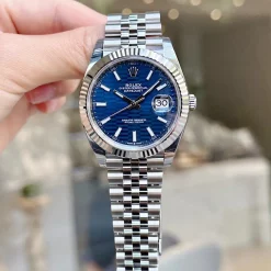 Rolex Steel Datejust 41mm Jubilee Blue Motif Men’s Watch 126334-0032 Silver Blue ( Replica )