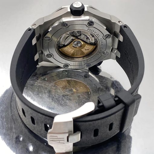 Audemars Piguet Royal Oak Offshore Diver Steel Black Dial 15710ST.OO.A002CA.01 ( Replica )